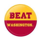USC Trojans Beat Washington Button